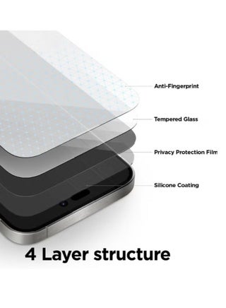 Privacy Screen Protector for Honor X8B/X8C – Anti-Static Tempered Glass with ESD Privacy, 9H Hardness, Anti-Peep, Dust-Proof, Super Smooth Touch - view 3